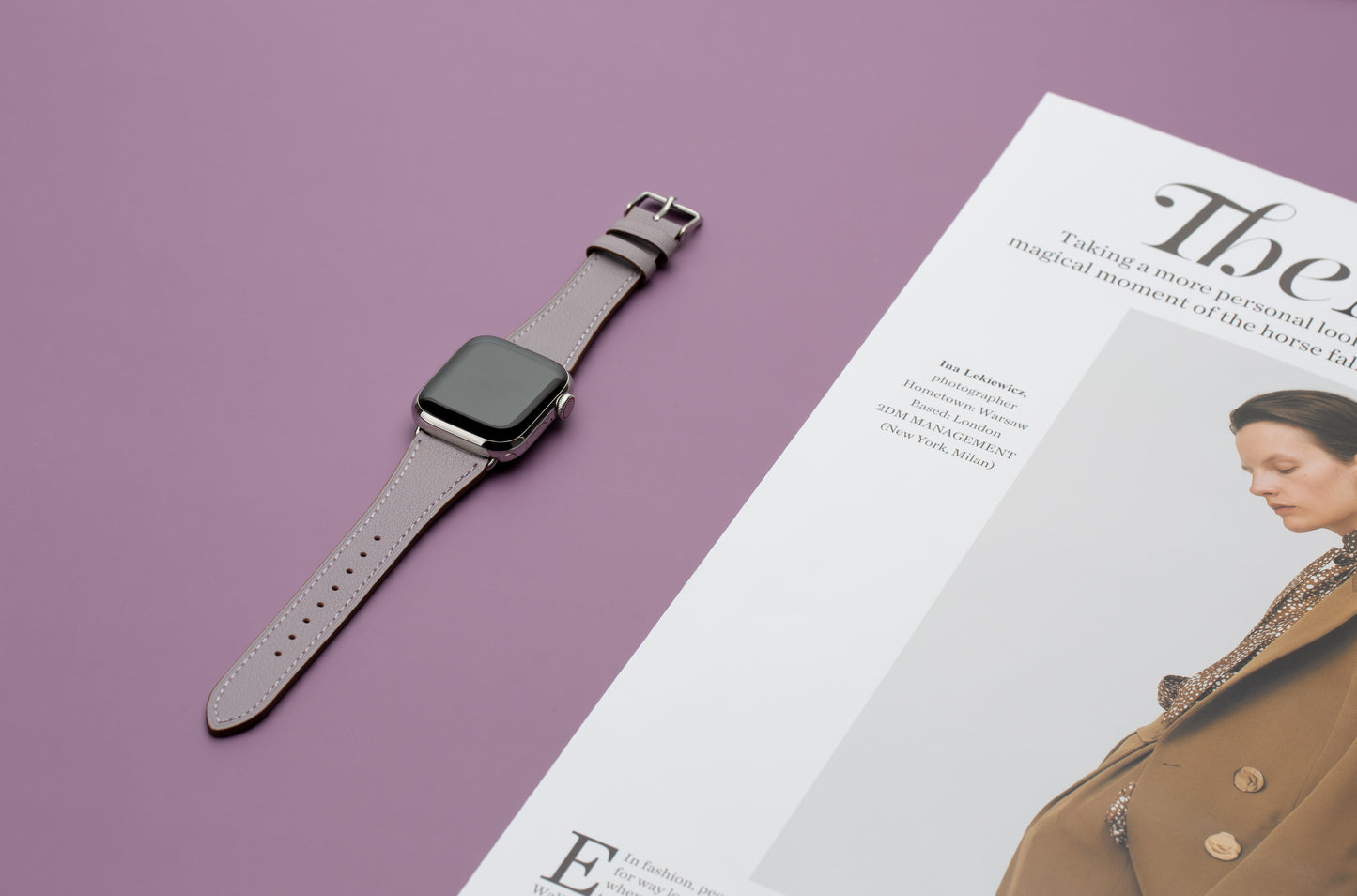Elegant Italian Leather Band